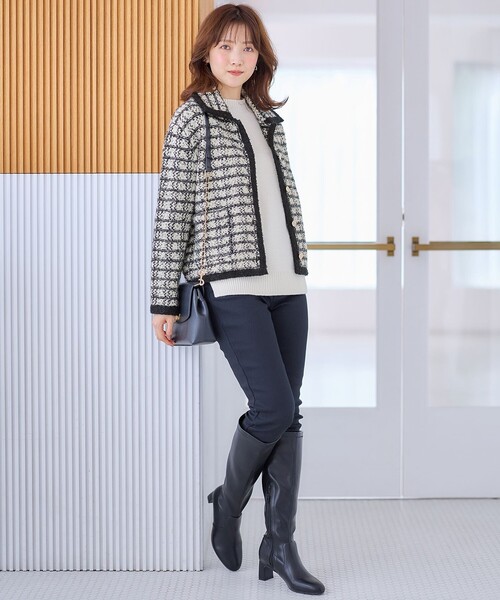 【セール】美シルエット ロングブーツ（ブーツ）｜any SiS（エニィスィス）