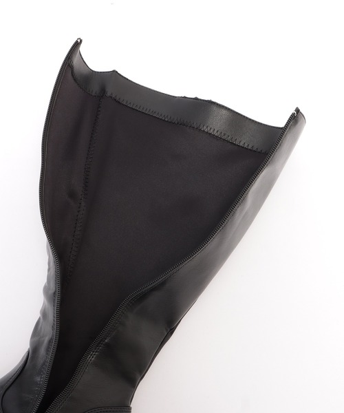 Lace Ladies（レースレディース）の「サイドジップ厚底ジョッキーブーツ（ブーツ・レディース・ブラック・24.5/23/22.5/ 25/23.5/24）」の16枚目の写真
