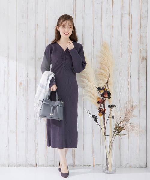 12Twelve Agenda(トゥエルブ アジェンダ)の「カシミアタッチニュアンスチェック大判ストール(マフラー・レディース・ベージュ/ラベンダー/サックスブルー/オフホワイト・FREE)」の8枚目の写真