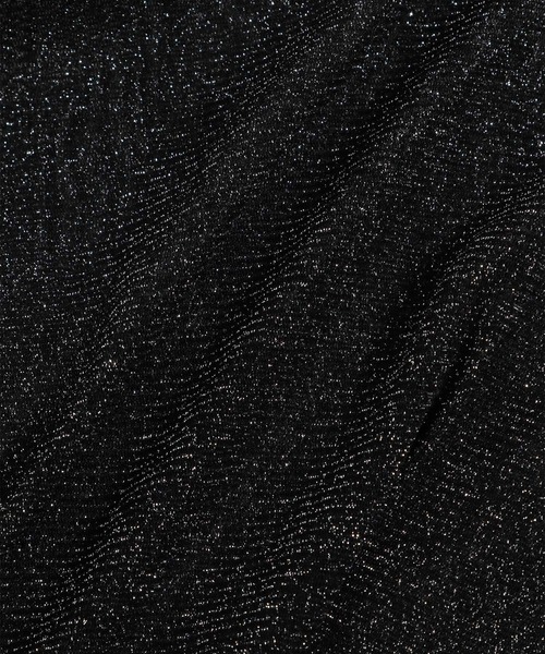 LOWRYS FARM（ローリーズファーム）の「ラメオフタートルロングスリーブ　984581（Tシャツ/カットソー・レディース・アイボリー/ブラック/ブルー/シルバー・FREE）」の6枚目の写真