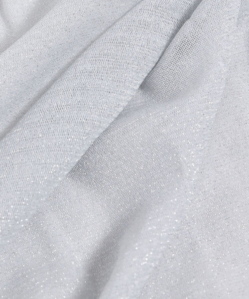 LOWRYS FARM（ローリーズファーム）の「ラメオフタートルロングスリーブ　984581（Tシャツ/カットソー・レディース・アイボリー/ブラック/ブルー/シルバー・FREE）」の7枚目の写真