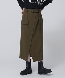 GALLEST | 2WAYストレッチカーゴスカート(スカート)
