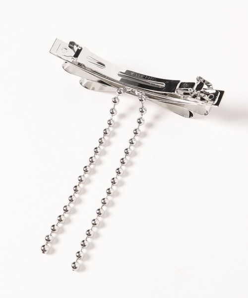 HARE(ハレ)の「メタルリボンクリップ(HARE)(バレッタ/ヘアクリップ・レディース・シルバー・FREE)」の7枚目の写真