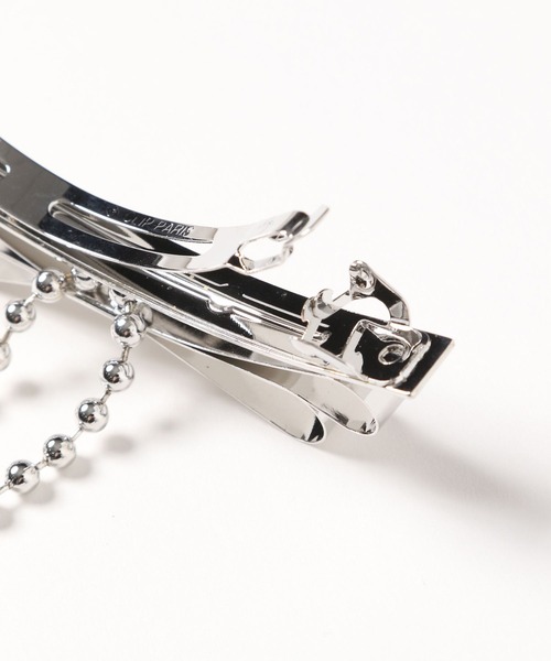HARE(ハレ)の「メタルリボンクリップ(HARE)(バレッタ/ヘアクリップ・レディース・シルバー・FREE)」の9枚目の写真