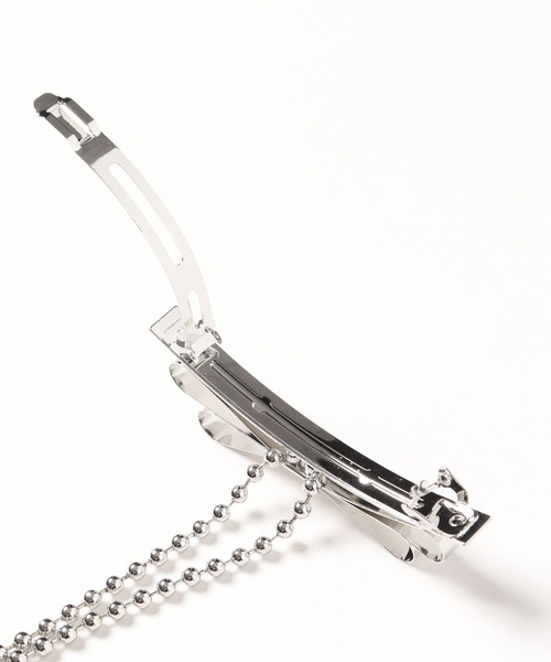 HARE(ハレ)の「メタルリボンクリップ(HARE)(バレッタ/ヘアクリップ・レディース・シルバー・FREE)」の10枚目の写真