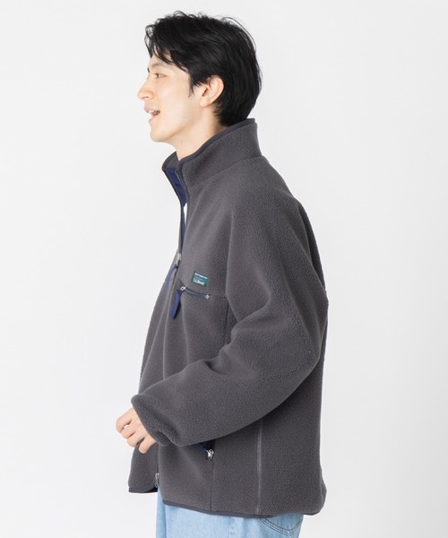 L.L.Bean（エルエルビーン）の「【JAPAN EDITION】トップシャム・ボア・フリース・ジャケット（その他アウター・メンズ・ベージュ/ブルー系/ネイビー/チャコール・MEDIUM/LARGE/X-LARGE）」の21枚目の写真