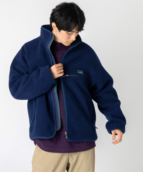 L.L.Bean（エルエルビーン）の「【JAPAN EDITION】トップシャム・ボア・フリース・ジャケット（その他アウター・メンズ・ベージュ/ブルー系/ネイビー/チャコール・MEDIUM/LARGE/X-LARGE）」の17枚目の写真