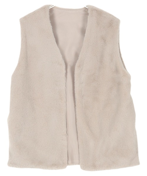 KOBE LETTUCE（コウベレタス）の「ファージレベスト（ベスト・レディース・ブラック/ベージュ/グレー/ピンク・FREE）」の16枚目の写真