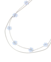 GLOBAL WORK | ステンレスフラワーネックレス/985782(ネックレス)