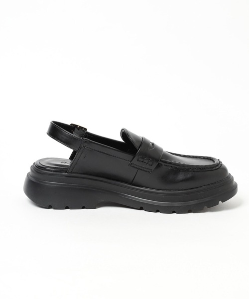 BAYFLOW(ベイフロー)の「バッグストラップローファー(ローファー・レディース・ブラック/ライトベージュ・MEDIUM/LARGE)」の8枚目の写真