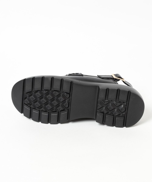 BAYFLOW(ベイフロー)の「バッグストラップローファー(ローファー・レディース・ブラック/ライトベージュ・MEDIUM/LARGE)」の10枚目の写真