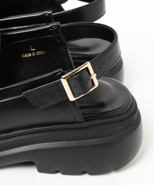 BAYFLOW(ベイフロー)の「バッグストラップローファー(ローファー・レディース・ブラック/ライトベージュ・MEDIUM/LARGE)」の15枚目の写真