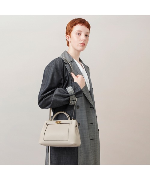 マルベリー 大人かわいいスモールイズリントンハンドバッグ Mulberry（マルベリー）の「スモール イズリントン