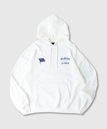 MODISH GAZE（モディシュガゼ）の「MODISH GAZE アラスカプリント裏毛プルパーカー（パーカー）」