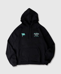 MODISH GAZE（モディシュガゼ）の「MODISH GAZE アラスカプリント裏毛プルパーカー（パーカー）」