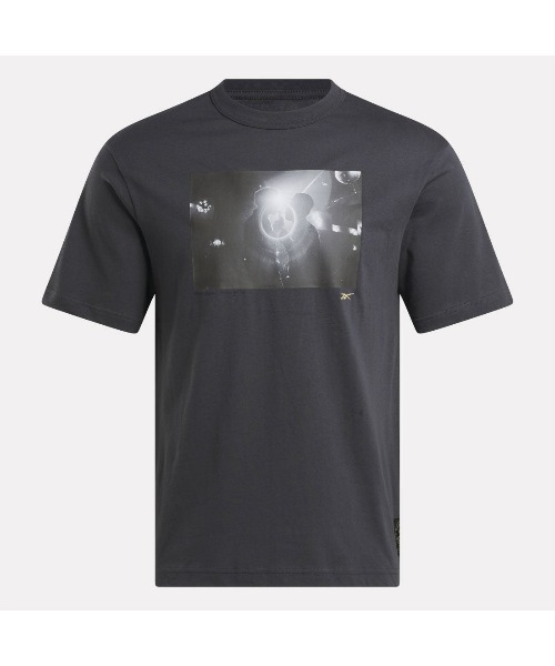 Reebok(リーボック)の「ヒューマンライツナウ ヒップホップ フォトTシャツ / HUMAN RIGHTS NOW HIP HOP PHOTO TEE(Tシャツ/カットソー・メンズ・チャコールグレー/オフホワイト・MEDIUM/SMALL/XX-LARGE/X-LARGE/X-SMALL/LARGE)」の8枚目の写真