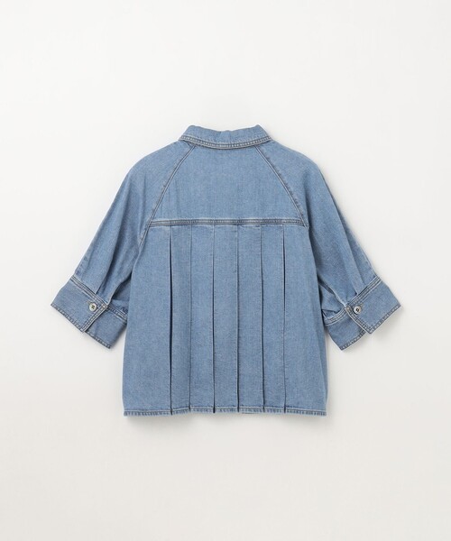 GRACE CONTINENTAL(グレースコンチネンタル)の「バックタックデニムシャツ(シャツ/ブラウス・レディース・インディゴブルー・36/38)」の11枚目の写真
