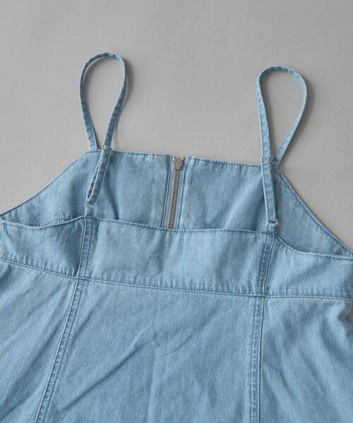 coen（コーエン）の「デニムキャミソール（シャツ/ブラウス・レディース・コバルトブルー/ライトブルー・M/L）」の18枚目の写真