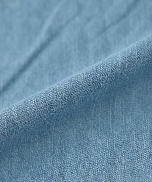 coen（コーエン）の「デニムキャミソール（シャツ/ブラウス・レディース・コバルトブルー/ライトブルー・M/L）」の16枚目の写真