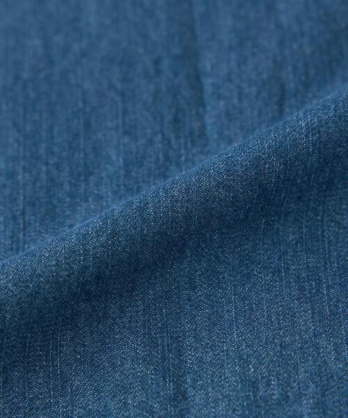 coen（コーエン）の「デニムキャミソール（シャツ/ブラウス・レディース・コバルトブルー/ライトブルー・M/L）」の9枚目の写真