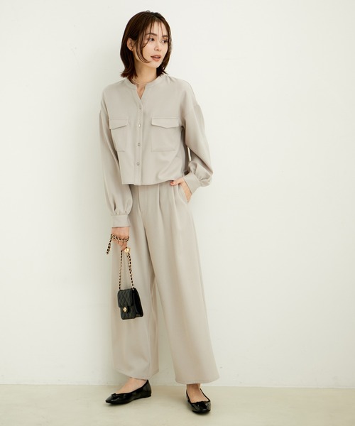 le cercle ADAM ET ROPE'（ルセルクルアダムエロペ）の「バレエシューズ（バレエシューズ・レディース・ブラック/シルバー/ブラック系その他・23.5cm/24.0cm/24.5cm/23.0cm）」の4枚目の写真