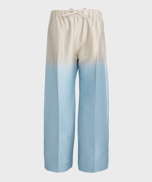 TAAKK(ターク)の「【TAAKK/ターク】TUCK IN PANTS(スラックス・メンズ・ブラック/ブルー・2/3)」の1枚目の写真