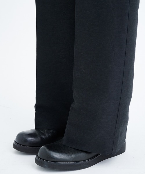 TAAKK(ターク)の「【TAAKK/ターク】TUCK IN PANTS(スラックス・メンズ・ブラック/ブルー・2/3)」の8枚目の写真