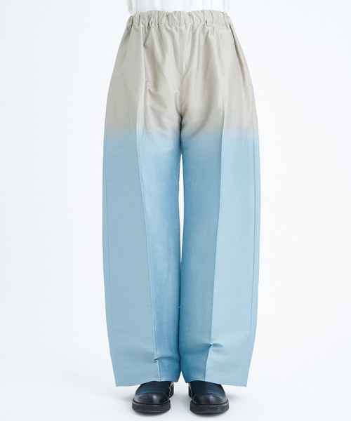 TAAKK(ターク)の「【TAAKK/ターク】TUCK IN PANTS(スラックス・メンズ・ブラック/ブルー・2/3)」の4枚目の写真