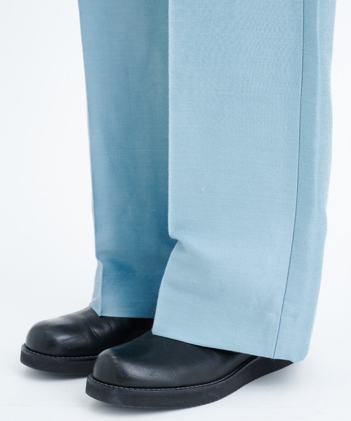 TAAKK(ターク)の「【TAAKK/ターク】TUCK IN PANTS(スラックス・メンズ・ブラック/ブルー・2/3)」の12枚目の写真