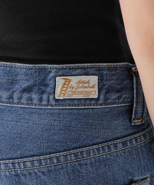 Attick by Johnbull（アティックバイジョンブル）の「【ATTICK BY JOHNBULL/アティック バイ ジョンブル】ワイドデニム（デニムパンツ・レディース・ブルー・34/36/38）」の18枚目の写真