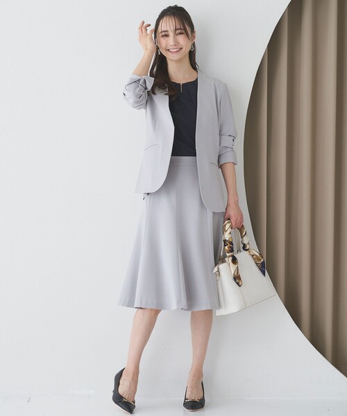 【セール】【UVカット / 接触冷感 / 吸水速乾】スマートビューティストレッチ ノーカラージャケット（ノーカラージャケット）｜any SiS（エニィスィス） dadidaworld.com