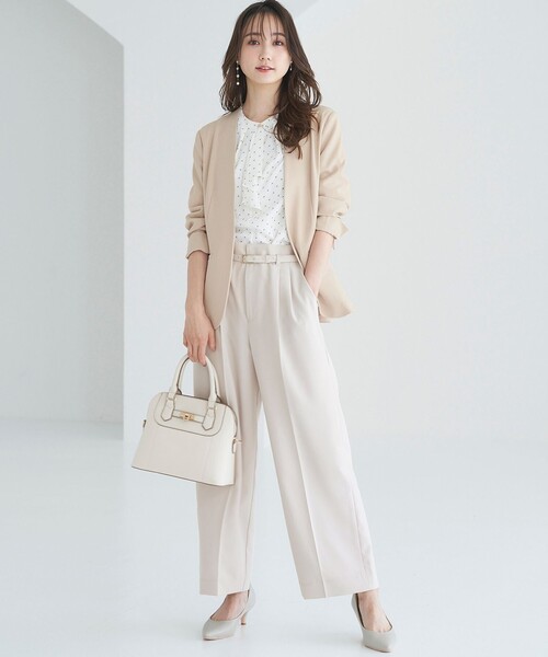 【セール】【UVカット / 接触冷感 / 吸水速乾】スマートビューティストレッチ ノーカラージャケット（ノーカラージャケット）｜any SiS（エニィスィス） dadidaworld.com