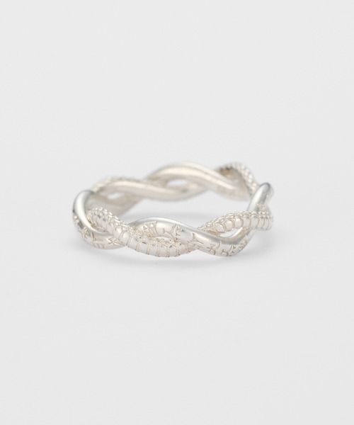 agete（アガット）の「シルバーピンキーリング（リング・レディース・シルバー系その他・#5/#3）」の2枚目の写真