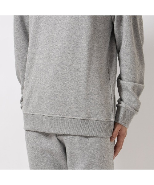 Reebok（リーボック）の「アイデンティティ スモールロゴ クルー / IDENTITY SMALL LOGO FT CREW（Tシャツ/カットソー・メンズ・グレー/ブラック・LARGE/MEDIUM/SMALL/XX-LARGE/X-LARGE）」の12枚目の写真