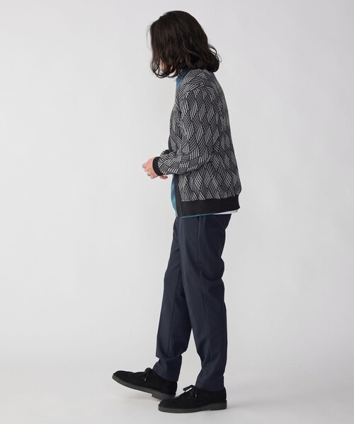 SHIPS(シップス)の「SHIPS: 〈手洗い可能〉ジオメトリック ジャカード カーディガン(カーディガン/ボレロ・メンズ・ブラック/スカイブルー/ベージュ・LARGE/MEDIUM/SMALL/X-LARGE)」の7枚目の写真