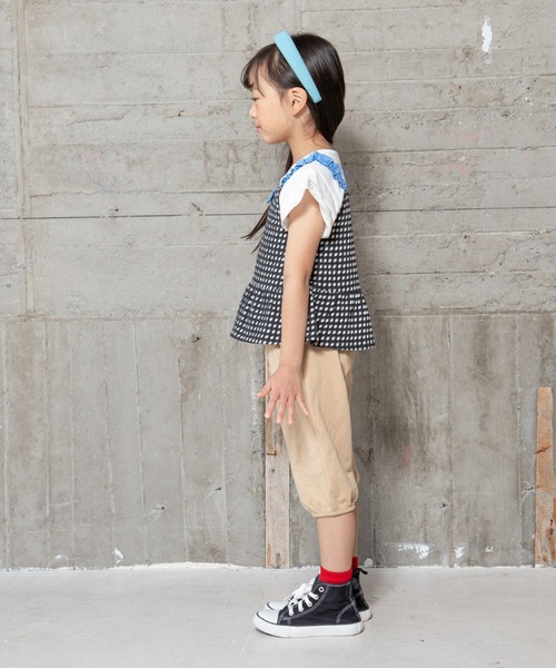 RAGMART（ラグマート）の「Ｔシャツ＆ベストセット（Tシャツ/カットソー・キッズ・ブラック/ピンク・130cm/120cm/110cm/100cm）」の6枚目の写真