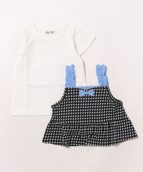 RAGMART（ラグマート）の「Ｔシャツ＆ベストセット（Tシャツ/カットソー・キッズ・ブラック/ピンク・130cm/120cm/110cm/100cm）」の10枚目の写真