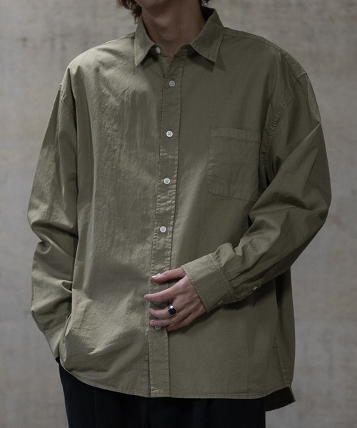 【セール】【i】サンドウォッシュツイル レギュラーカラー ルーズシャツ（シャツ/ブラウス）｜JOHN'S CLOSET（ジョンズクローゼット） mdprevattcaulkingandwaterproofing.com