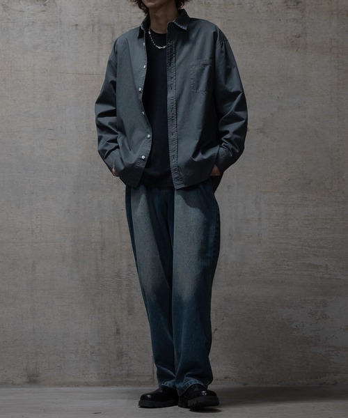 【セール】【i】サンドウォッシュツイル レギュラーカラー ルーズシャツ（シャツ/ブラウス）｜JOHN'S CLOSET（ジョンズクローゼット） mdprevattcaulkingandwaterproofing.com