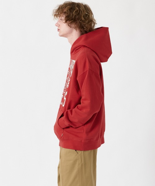 Levi's(リーバイス)の「Levi's/リーバイス GOLD TAB(TM) フーディー レッド URBAN RED(パーカー・メンズ・レッド・S/M/L/XL)」の14枚目の写真