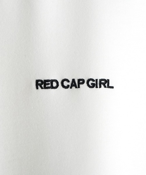 Red Cap Girl(レッドキャプガール)の「【RED CAP GIRL】とろみドレープ バックプリント ノースリーブ ポンチカットソー(タンクトップ・メンズ・ブルー/ブラック/グレー/ホワイト・XL/M/L)」の13枚目の写真