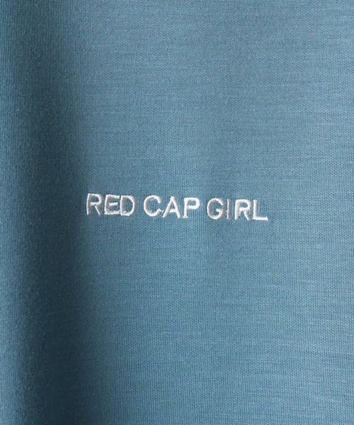 Red Cap Girl(レッドキャプガール)の「【RED CAP GIRL】とろみドレープ バックプリント ノースリーブ ポンチカットソー(タンクトップ・メンズ・ブルー/ブラック/グレー/ホワイト・XL/M/L)」の15枚目の写真