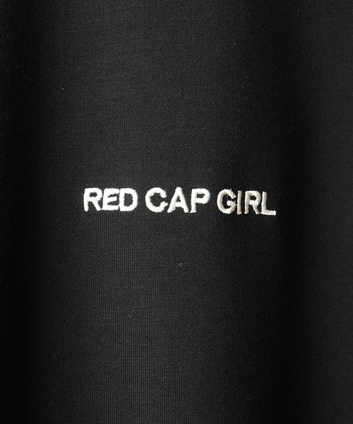 Red Cap Girl(レッドキャプガール)の「【RED CAP GIRL】とろみドレープ バックプリント ノースリーブ ポンチカットソー(タンクトップ・メンズ・ブルー/ブラック/グレー/ホワイト・XL/M/L)」の16枚目の写真