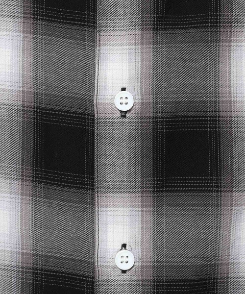 3.3 Field Trip （3.3フィールドトリップ）の「3.3 Field Trip／オンブレシャツ2（シャツ/ブラウス・メンズ・ブルー/グリーン/ブラック・FREE）」の8枚目の写真