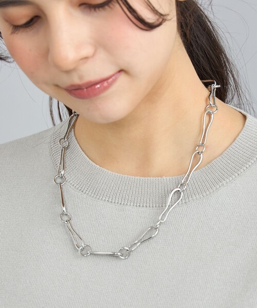 coen(コーエン)の「2WAYニュアンスBIGチェーンネックレス(ネックレス・レディース・シルバー/ゴールド・FREE)」の7枚目の写真