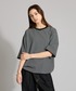 WETTEMPT（ウィテンプト）の「CREW NECK MULTI BORDER TEE / クルーネックマルチボーダーT（Tシャツ/カットソー・MEDIUM）」