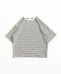 WETTEMPT | CREW NECK MULTI BORDER TEE / クルーネックマルチボーダーT(Tシャツ/カットソー)