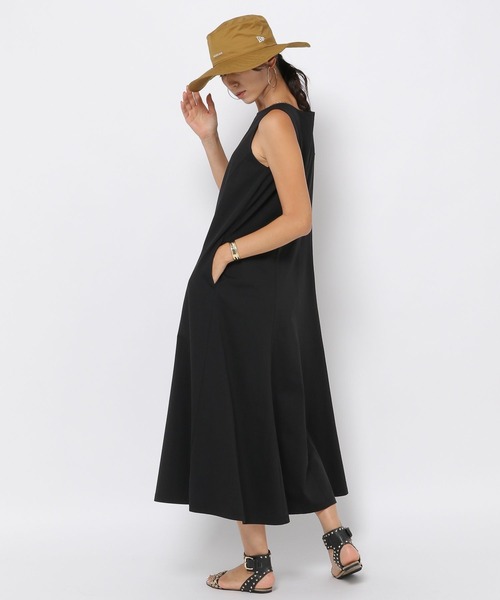 NEW ERA(ニューエラ)の「【HEREIAM】NEW ERA/別注アドベンチャーハット(ハット・レディース・ブラック/キャメル・MEDIUM)」の6枚目の写真