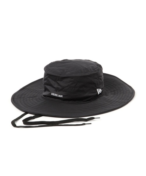 NEW ERA(ニューエラ)の「【HEREIAM】NEW ERA/別注アドベンチャーハット(ハット・レディース・ブラック/キャメル・MEDIUM)」の11枚目の写真