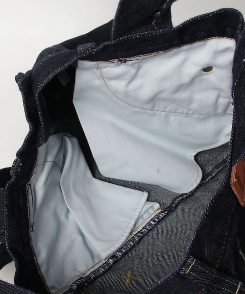 Lee（リー）の「LEE / リメイク デニム トートバッグ（トートバッグ・レディース・ブルー系その他/ワンウォッシュ・ONESIZE）」の3枚目の写真
